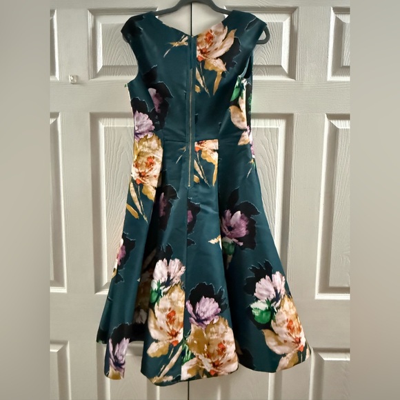 Anthropologie Moulinette Soeurs Women's V-neck Floral Baikal Dress Size 6 - Picture 8 of 16